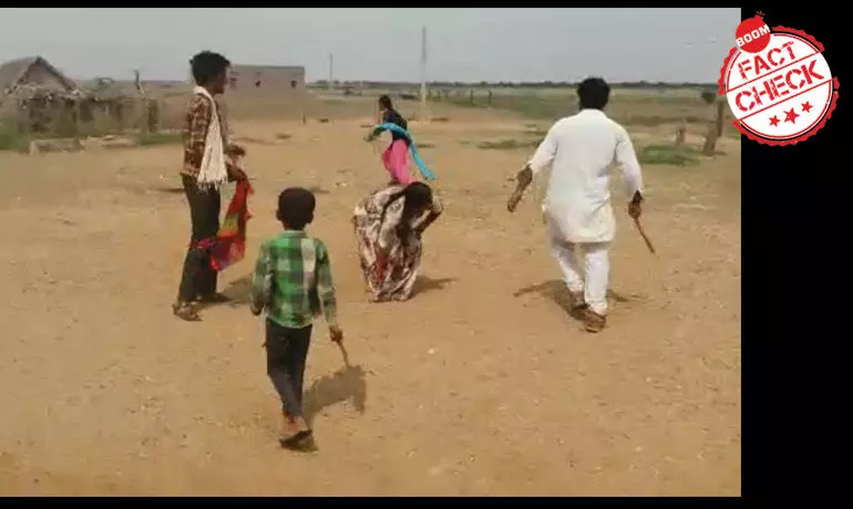 राजस्थान में एक नाबालिग लड़की के अपहरण का पुराना वीडियो फ़िर वायरल