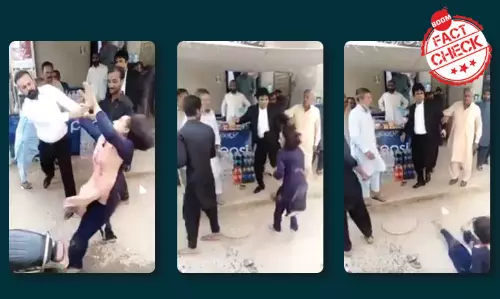 क्या पाकिस्तान में वकीलों ने एक हिंदू महिला पर हमला किया? फ़ैक्ट चेक