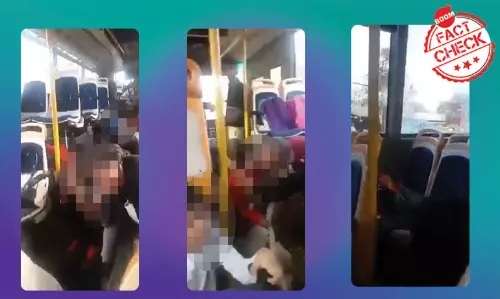 पद्मावत विरोध के दौरान स्कूल बस पर हमले को हालिया बता कर किया शेयर