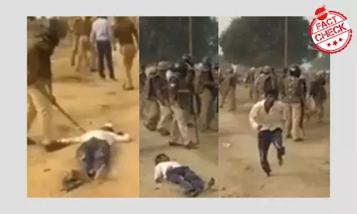 क्या ये सीएए के विरोधियों पर पुलिस द्वारा की गई कार्यवाही है?