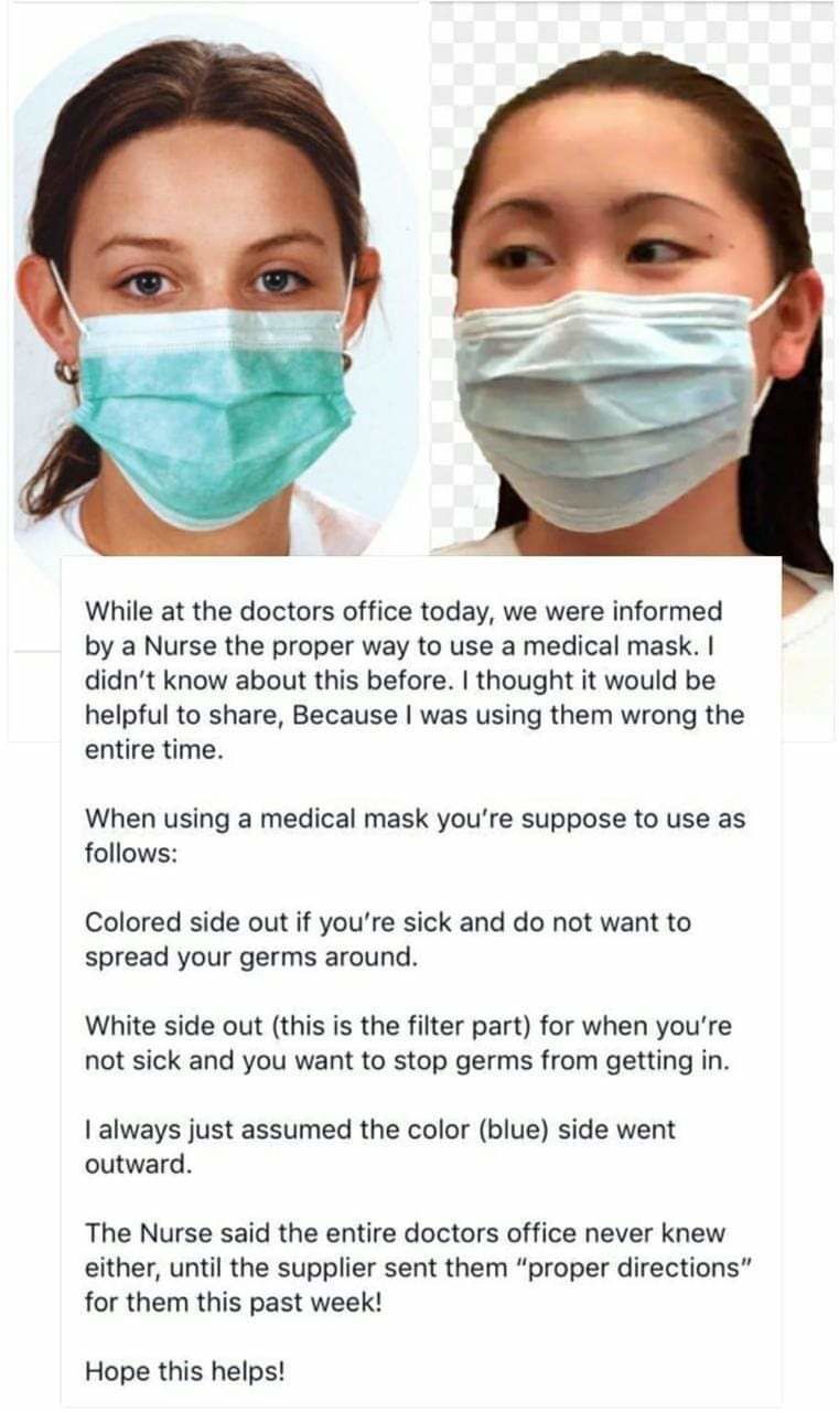 Is There A Right Way To Wear A Surgical Mask  A FactCheck 