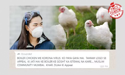 क्या ब्रॉइलर मुर्गियों में पाया गया है कोरोनावायरस?