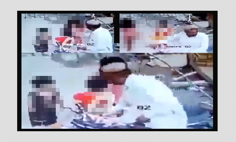 नाबालिग लड़कियों के यौन शोषण का ये वायरल सीसीटीवी फ़ुटेज पाकिस्तान से है नाबालिग लड़कियों के यौन शोषण का ये वायरल सीसीटीवी फ़ुटेज पाकिस्तान से है