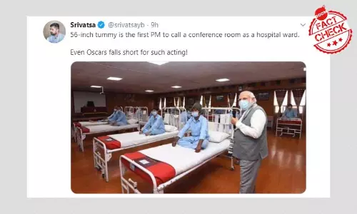 क्या नरेंद्र मोदी का लेह दौरा दिखावा था? सेना ने यह दावा ख़ारिज किया है