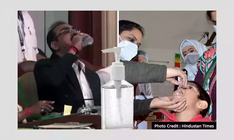 अगर आपने ग़लती से हैंड सैनिटाइज़र निगल लिया है तो इन बातों का ध्यान ज़रूर रखें