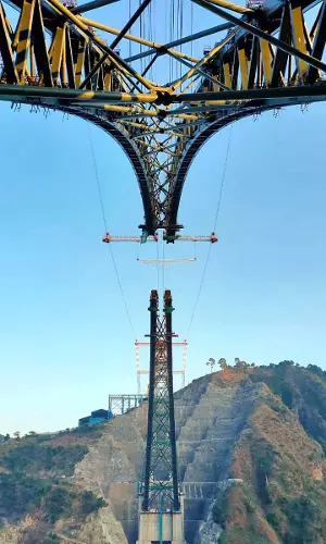 जम्मू कश्मीर में दुनिया का सबसे ऊँचा रेलवे पुल और उसकी ख़ास बातें