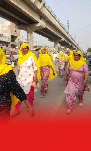 कैसा रहा दिल्ली की टिकरी सीमा पर महिला दिवस