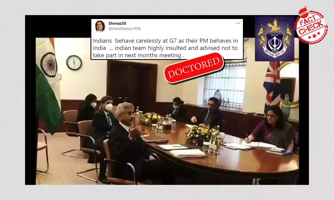 क्या विदेश मंत्री एस जयशंकर ने जी 7 सम्मलेन के दौरान क्वारंटाइन तोड़ा है?