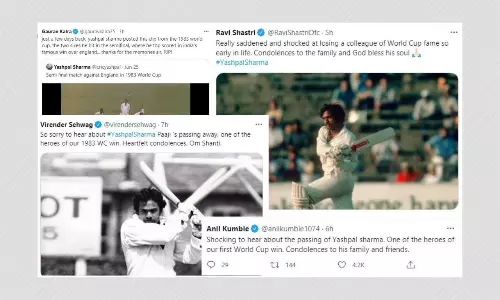 पूर्व-क्रिकेटर Yashpal Sharma का निधन, 1983 विश्व विजेता टीम इंडिया का हिस्सा थे