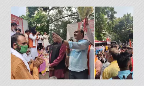 दिल्ली में मुस्लिम विरोधी नारे; पुलिस ने अज्ञात लोगों के खिलाफ़ किया FIR दर्ज