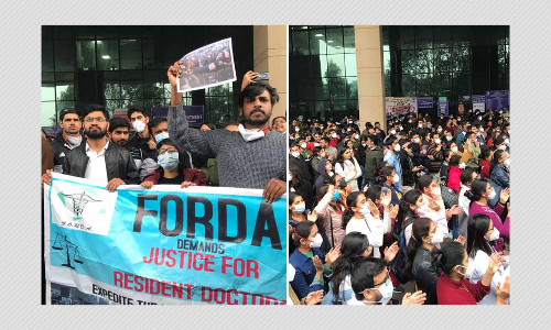 NEET - PG काउंसिलिंग को लेकर सफ़दरजंग अस्पताल में डाक्टरों की हड़ताल जारी NEET - PG काउंसिलिंग को लेकर सफ़दरजंग अस्पताल में डाक्टरों की हड़ताल जारी