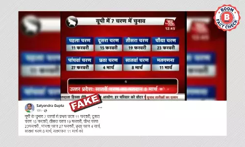 क्या उत्तर प्रदेश 2022 चुनाव के तारीखों की घोषणा हो गयी है?