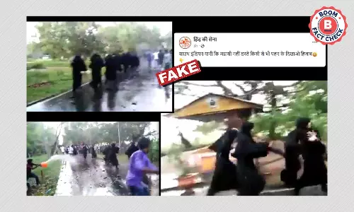 श्रीलंका के पुराने वीडियो को कर्नाटक हिजाब विवाद से जोड़कर शेयर किया गया