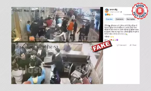 हरियाणा के ढाबे में झगड़े के वीडियो को हिन्दू-मुस्लिम रंग देकर शेयर किया गया