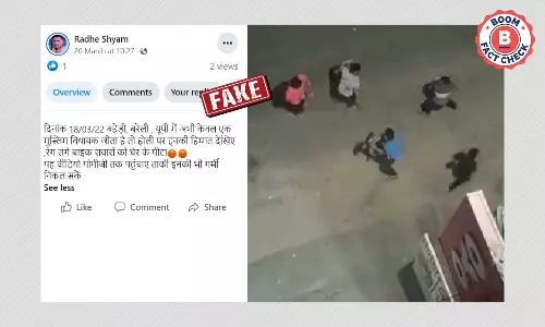 जयपुर की घटना का वीडियो यूपी का बताकर साम्प्रदायिक दावे के साथ वायरल जयपुर की घटना का वीडियो यूपी का बताकर साम्प्रदायिक दावे के साथ वायरल