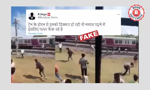 चेन्नई में छात्रों के झगड़े के वीडियो को सांप्रदायिक रंग देकर शेयर किया गया