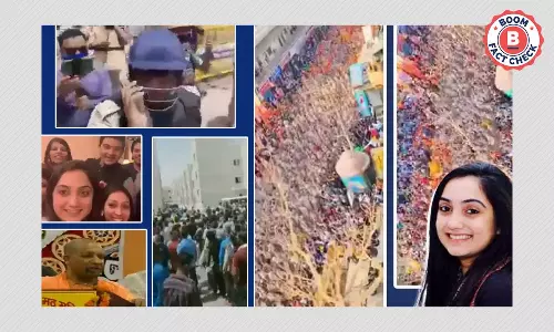 पिछले हफ़्ते फ़र्ज़ी दावों के साथ वायरल रहे वीडियोज़ का फ़ैक्ट चेक