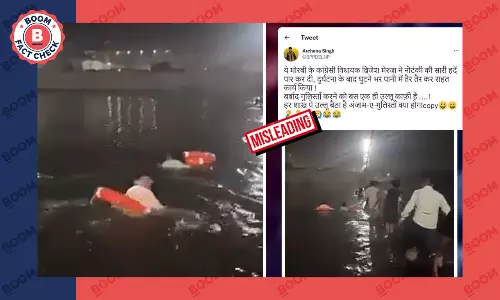 मोरबी में बचाव कार्य में जुटे BJP के पूर्व विधायक का वीडियो ग़लत दावे से वायरल