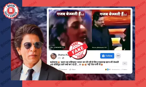शाहरुख़ खान की बेइज्ज़ती किए जाने के फ़र्ज़ी दावे से पुराना वीडियो वायरल