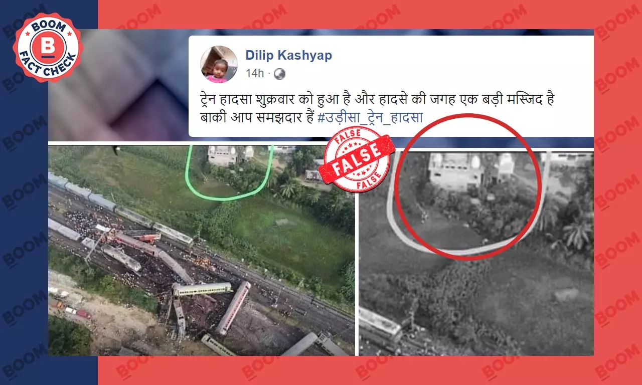 ISKCON Temple Near Train Accident Site In Odisha Viral As Mosque