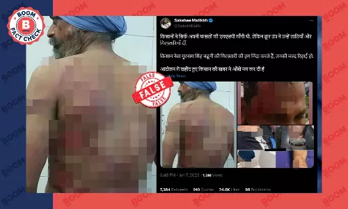 हरियाणा में किसानों पर हुए लाठीचार्ज से जोड़कर वायरल हुई असंबंधित तस्वीरें