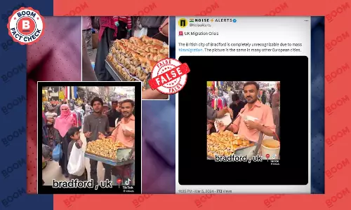 पाकिस्तान के लोकल बाजार का वीडियो ब्रैडफोर्ड के गलत दावे से वायरल