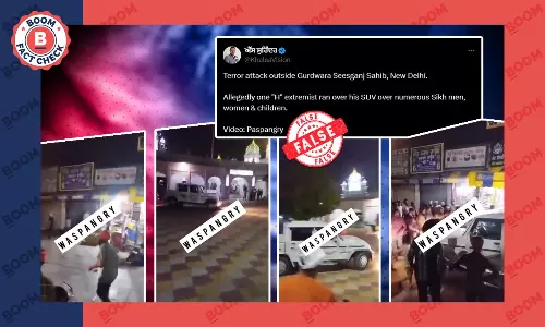 दिल्ली में आतंकी हमले का दावा गलत, वायरल वीडियो पंजाब में हुए झगड़े का है