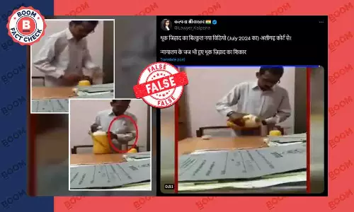 अलीगढ़ में पानी में थूक मिलाने का पुराना वीडियो गलत सांप्रदायिक दावे से वायरल