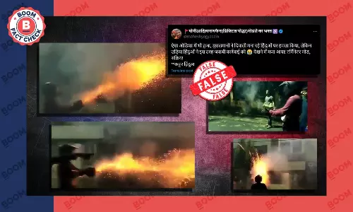 Fact check of viral video of Muslims being attacked at home on Diwali in Odisha