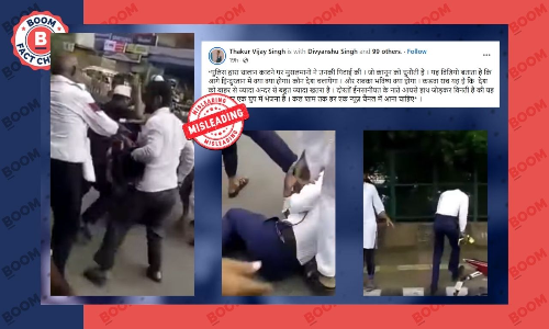 Fact Check on Traffic Police Beaten by Mob
