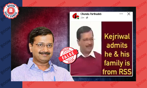 Fact Check on Kejriwal Viral Video