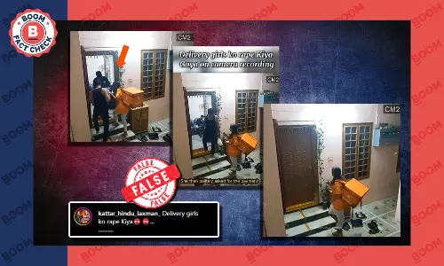 Swiggi delivery Girl scripted rape video false clain fact check Swiggi delivery Girl scripted rape video false clain fact check
