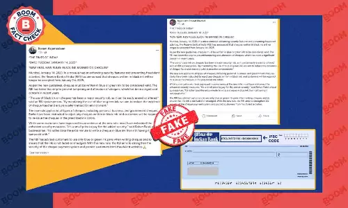 RBI ban black ink on cheque fact check RBI ban black ink on cheque fact check