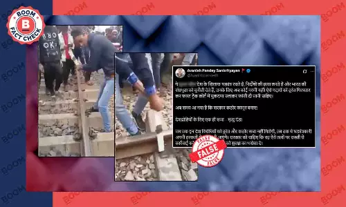 Bihar student protest breaking track sleeper lock