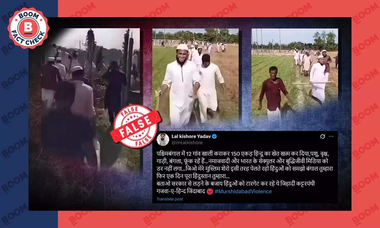 Bangladesh violence video shared as communal incident in West Bengal Bangladesh violence video shared as communal incident in West Bengal