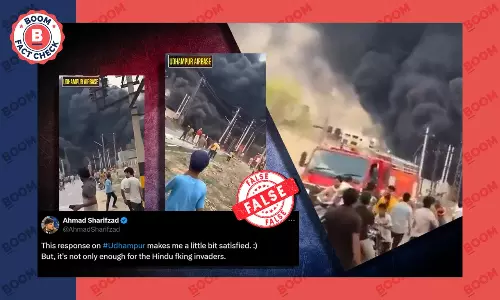 Udhampur airbase unrelated video fact check