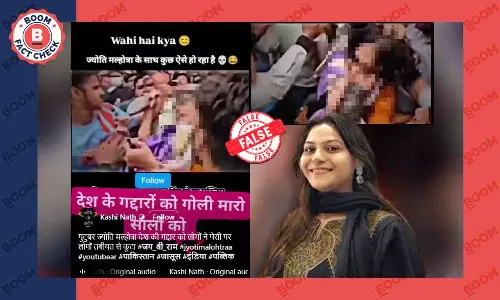Fact check on Jyoti Malhotra claim of being beaten up