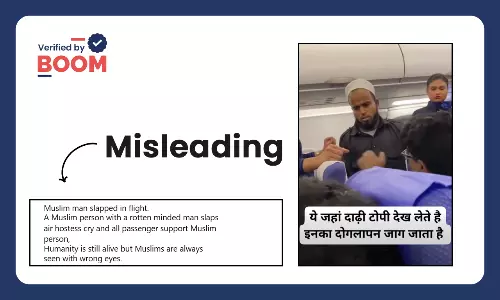 There is no communal angle in the incident of fatal attack on a passenger in flight