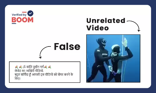 Zubin Garg last moment scuba diving video Zubin Garg last moment scuba diving video