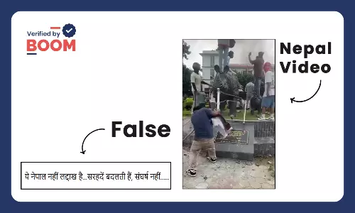 nepal protest video viral as ladakh