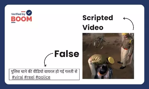 woman beaten up at police station