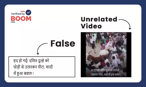 Video of horse race in Andhra Pradesh goes viral with claim of Dalit groom being dismounted from horse