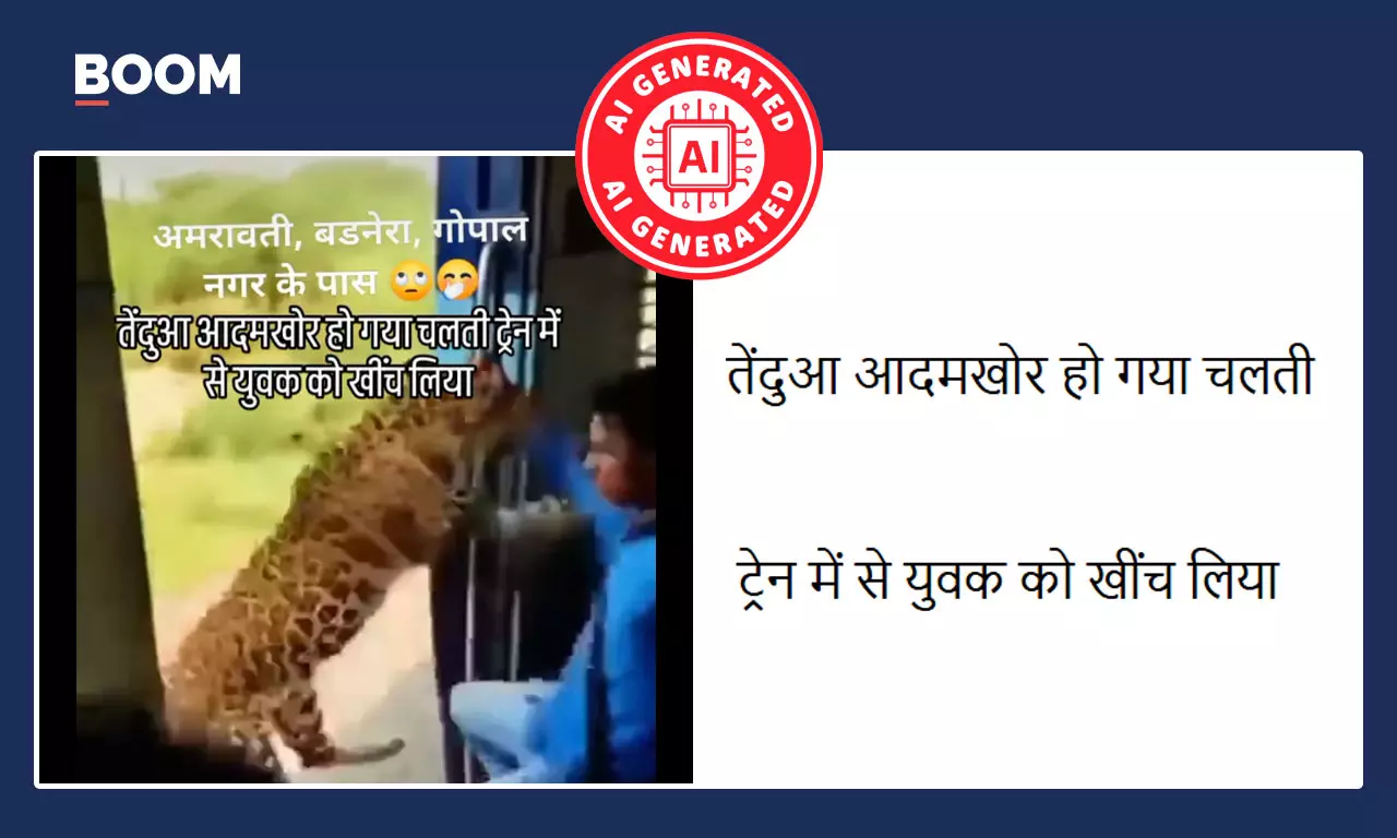 leopard attacking a person on train leopard attacking a person on train