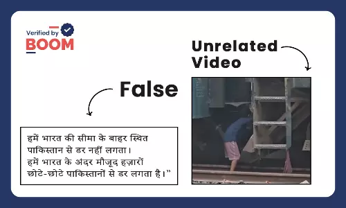 A video from Bangladesh goes viral in India with false claims of a train accident conspiracy A video from Bangladesh goes viral in India with false claims of a train accident conspiracy