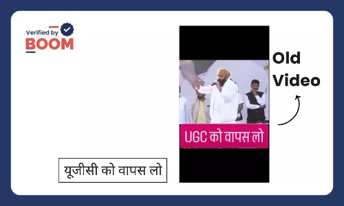 Karni Sena protesting against new UGC rules