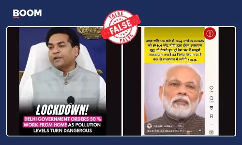Old videos falsely linked to India lockdown rumours Old videos falsely linked to India lockdown rumours