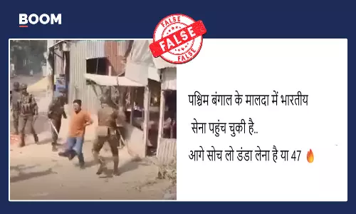 Bangladesh video falsely linked to Malda violence