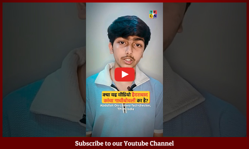 Fact Check: हैदराबाद के कांचा गाचीबोवली में हिरन घरों में घुसते हुए नजर आए? देखें VIDEO